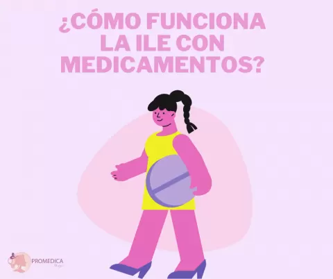 ¿Cómo funciona la ILE con medicamentos?