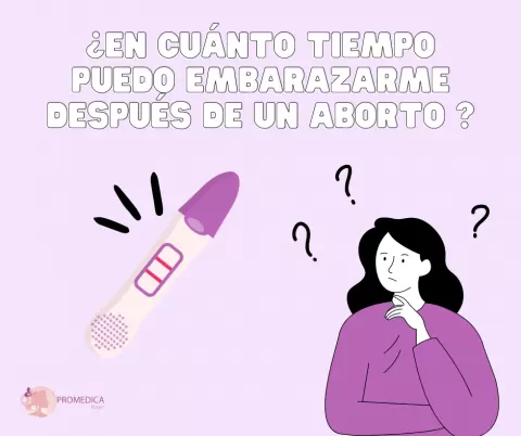 ¿Qué tan pronto puedo quedar embarazada después de un aborto?