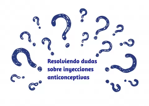 Preguntas frecuentes sobre la inyección anticonceptiva